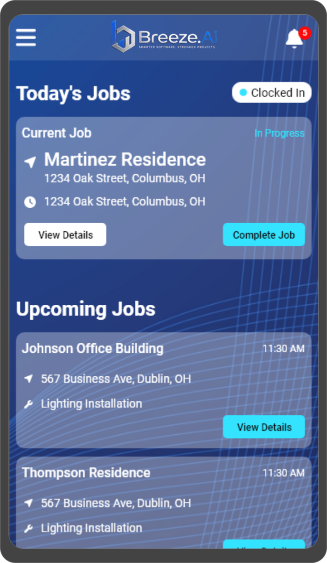 Breeze AI Mobile App